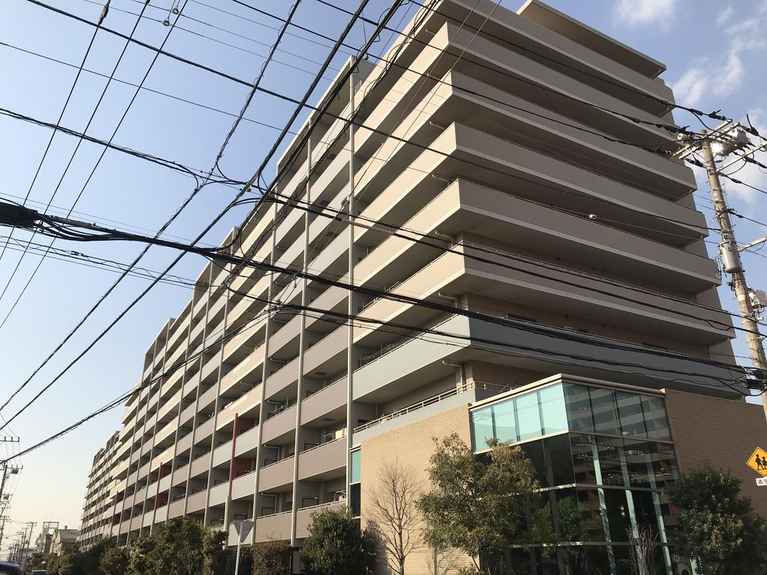 クレストフォルム市川南ウッドスクエア 外観