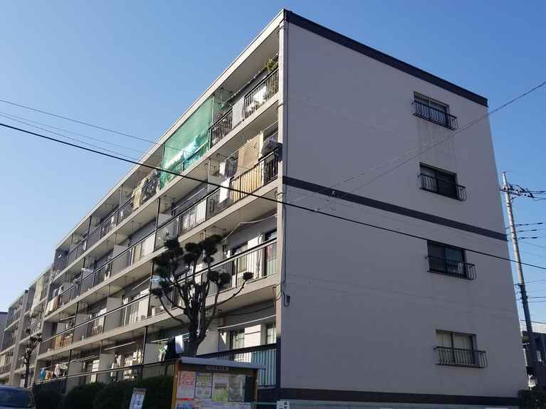 中銀青木公園団地4号館 外観