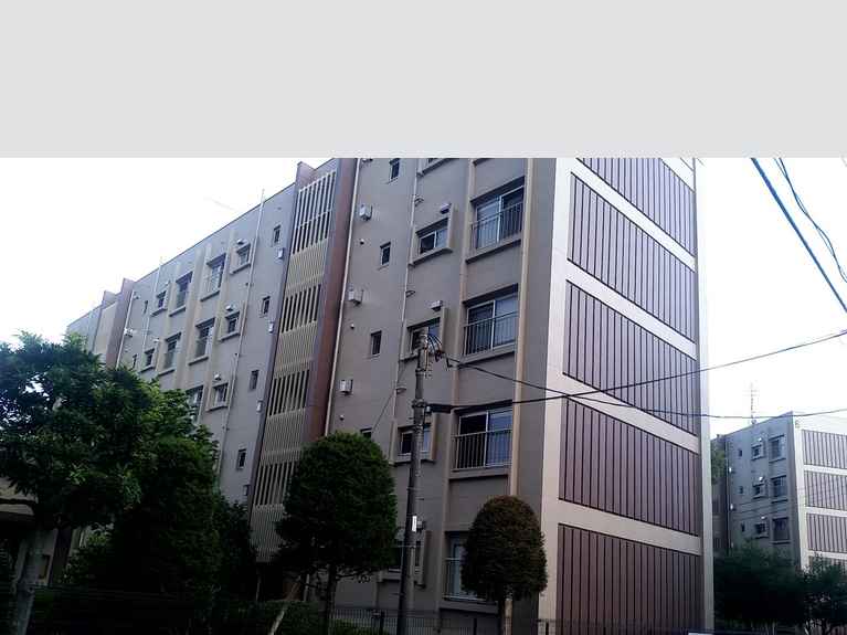 長尾団地5号棟 外観