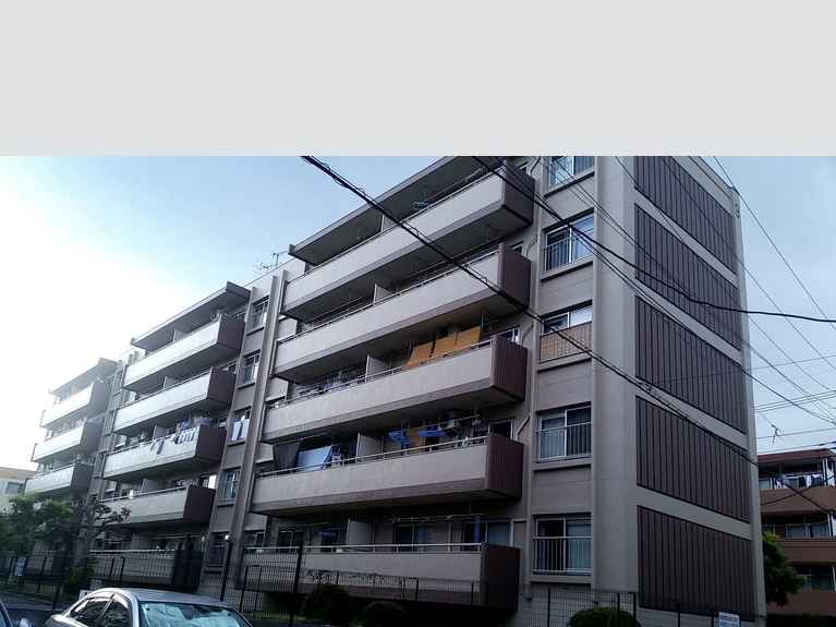 長尾団地9号棟 外観