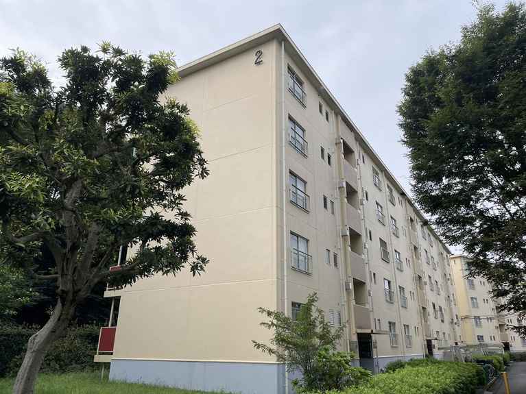 清瀬台田住宅2号棟 外観