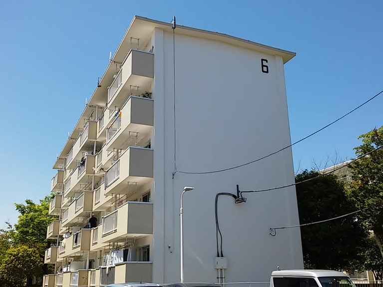 西けやき台団地6号棟 外観