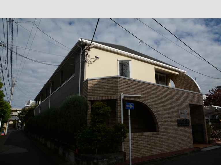 東横線新丸子アパート 外観