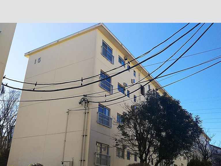 南長津田団地15号棟 外観