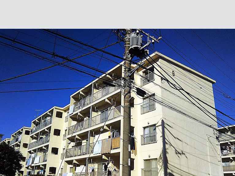 南長津田団地9号棟 外観