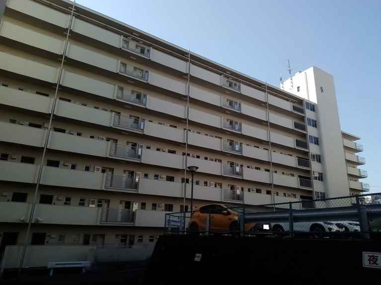峰沢団地5号棟 外観
