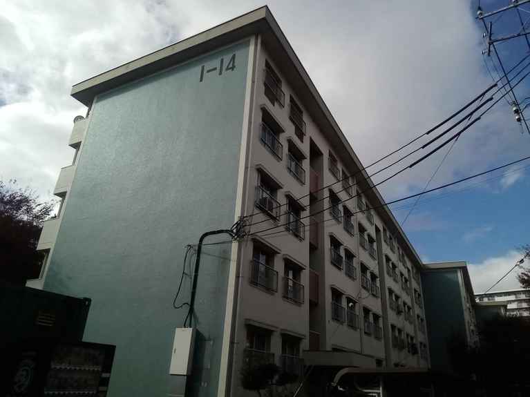 車返り団地1街区14号棟 外観