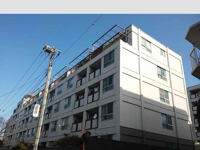 大倉山コーポラスA棟 外観