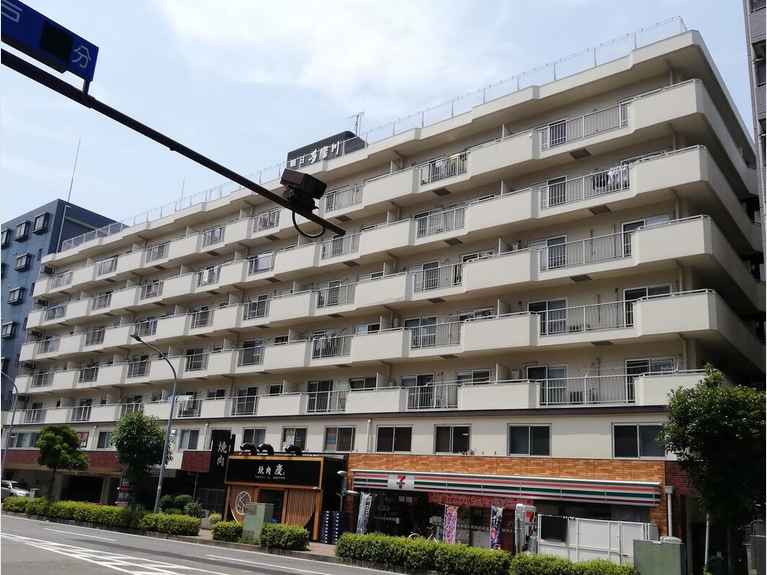 朝日多摩川マンション 外観