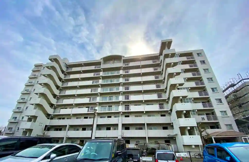 UR都市機構パークサイド鎌ケ谷25号棟 外観