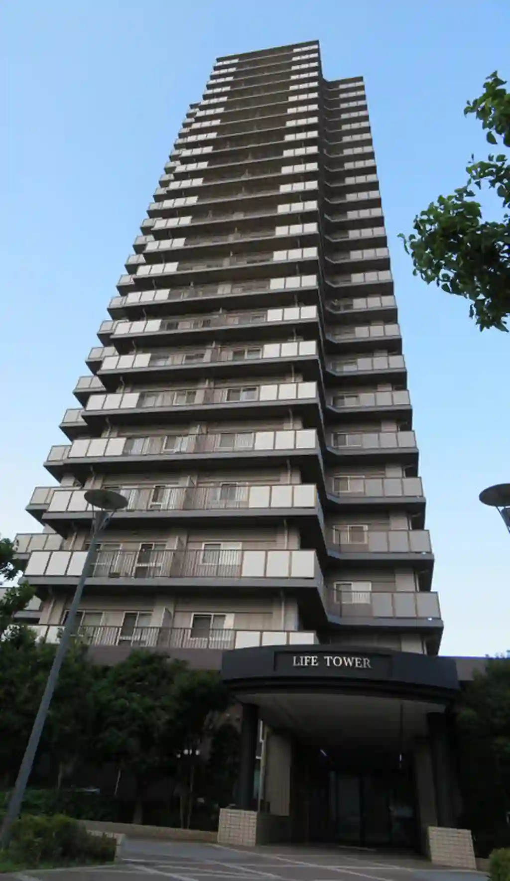 UR都市機構八千代ゆりのき台ライフタワー1号棟 外観