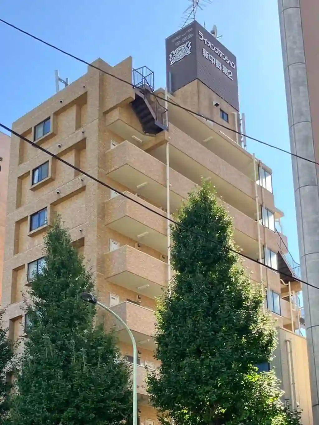 ライオンズマンション新中野第2 外観