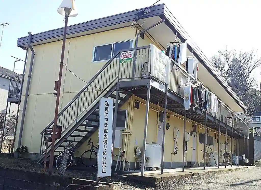 万葉ハイツA棟 外観
