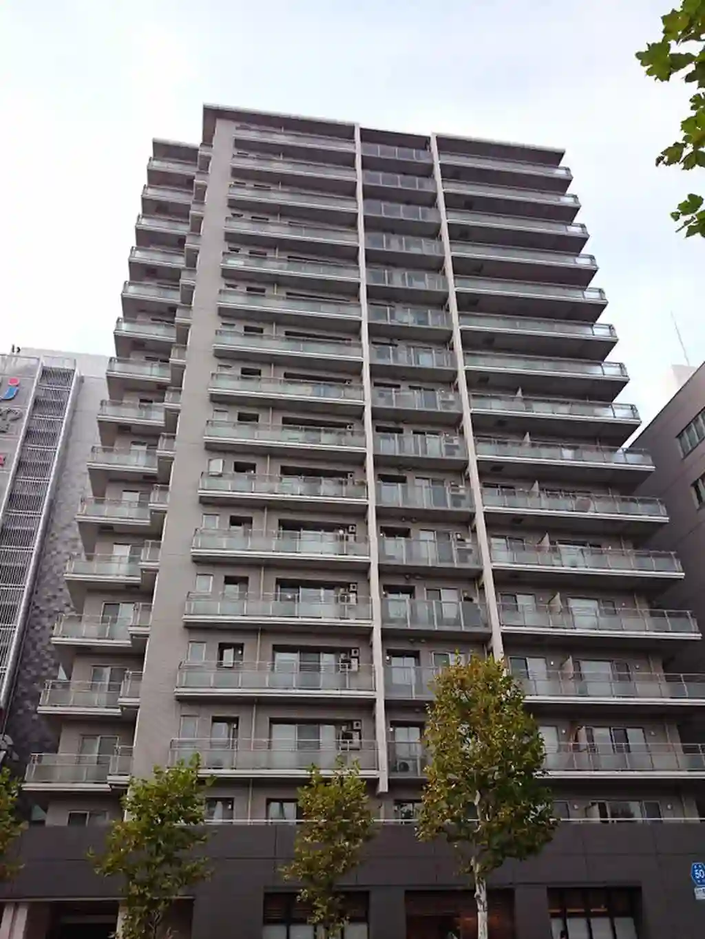 レフィール築地レジデンス 外観