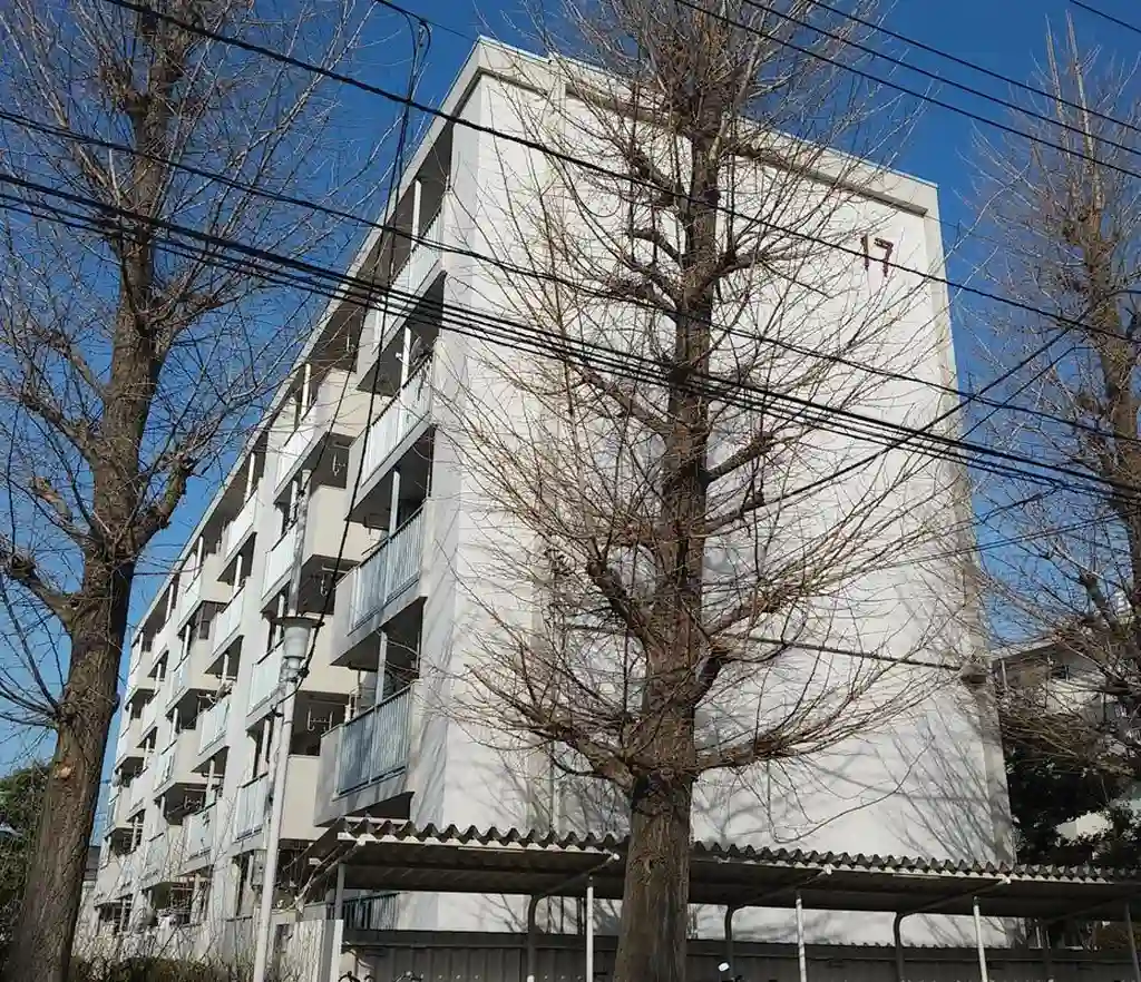 東京都住宅供給公社烏山北住宅17号棟 外観