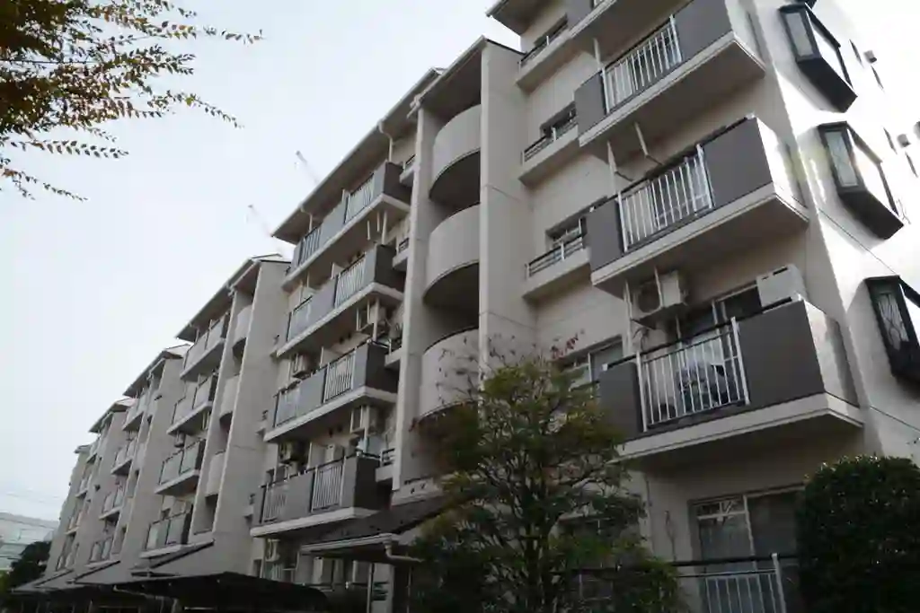 小杉御殿団地4号棟 外観