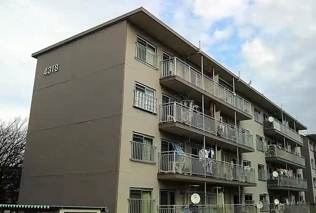 竹山団地4318号棟 外観