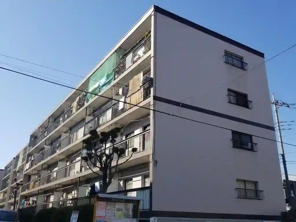 中銀青木公園団地4号館 外観