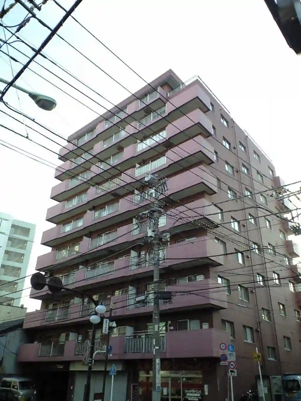 朝日千駄木マンション 外観