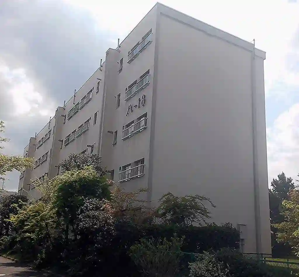 公社多摩川住宅ハ-18号棟 外観