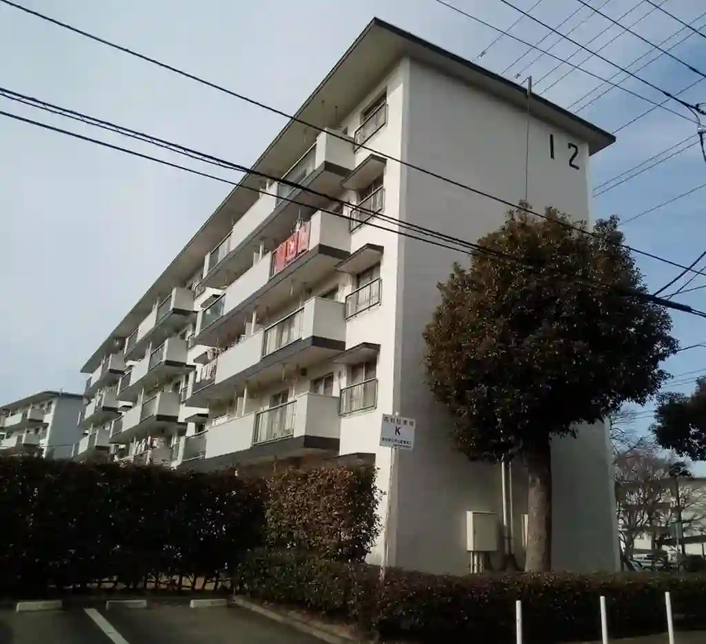 片倉台団地1-2号棟 外観