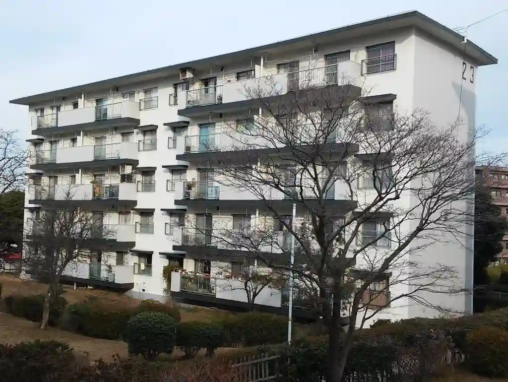 片倉台団地2-3号棟 外観