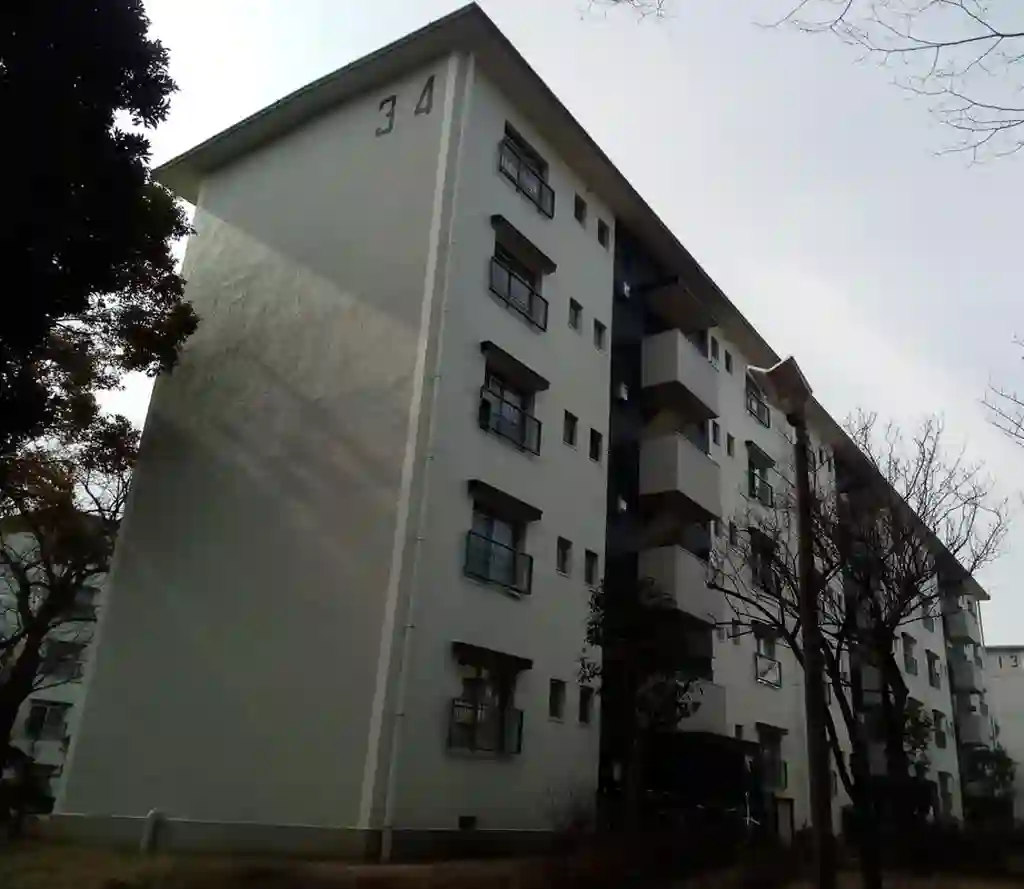 片倉台団地3-4号棟 外観