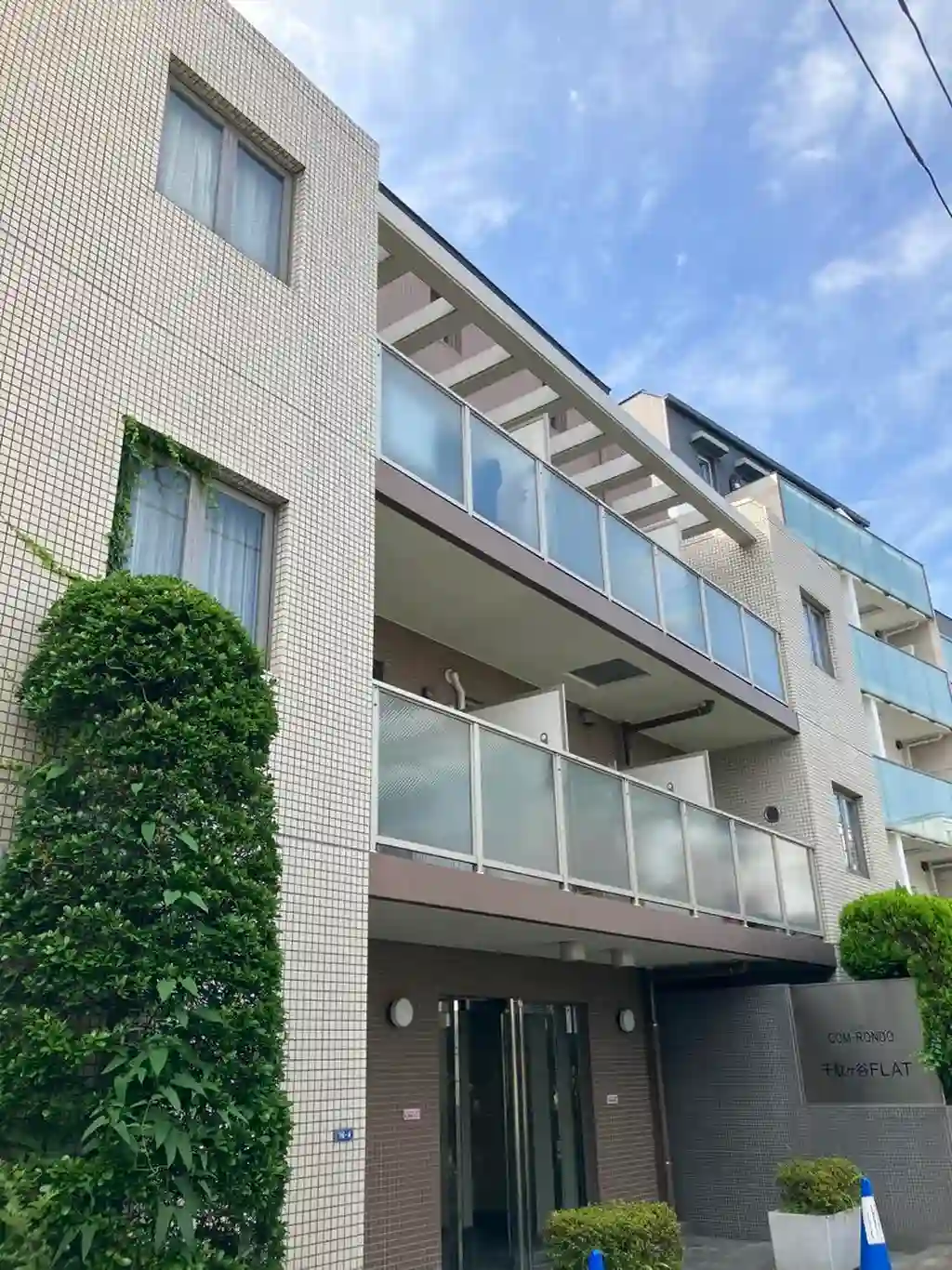 コムロンド千駄ケ谷フラット 外観