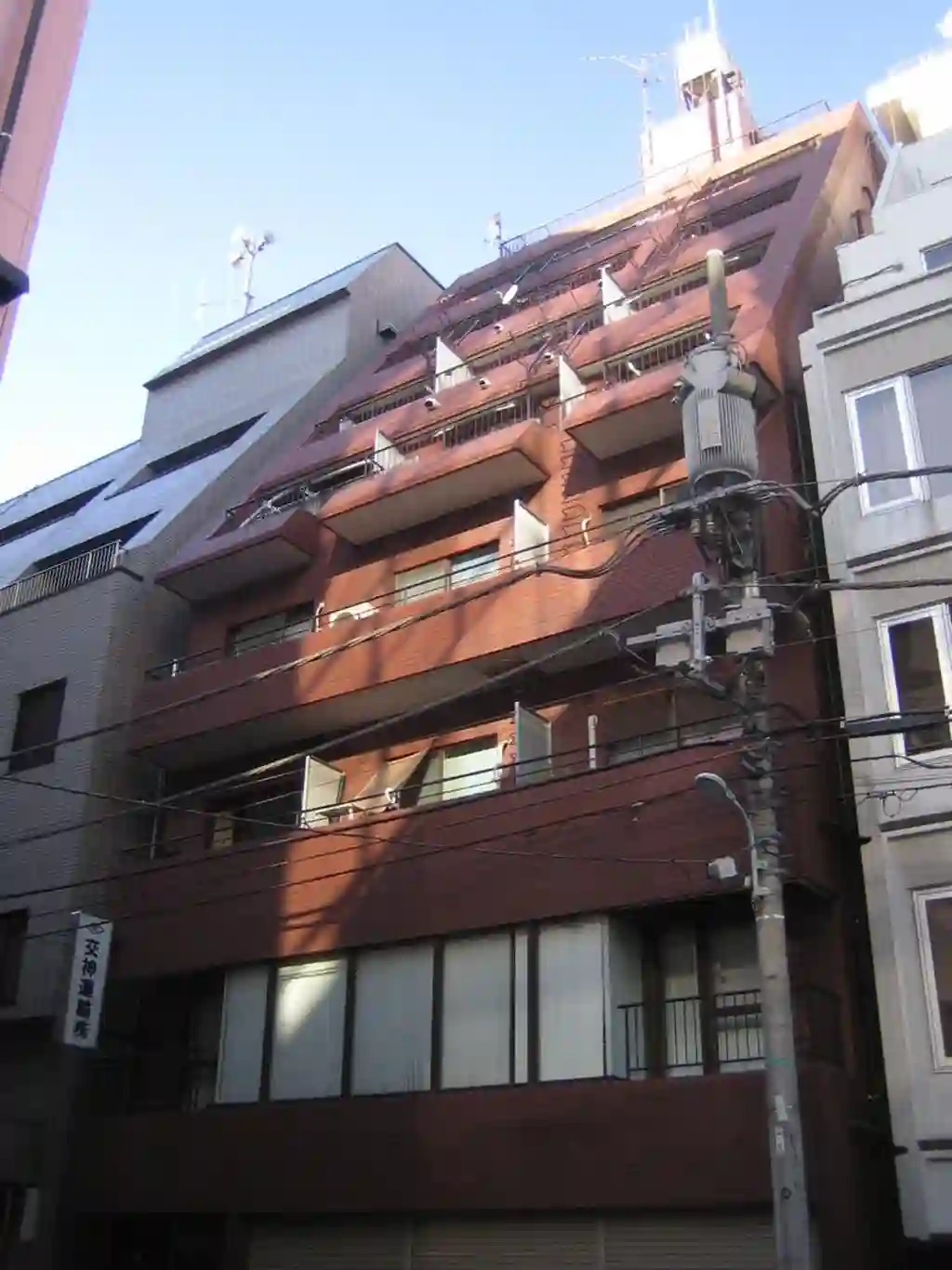LMベルコート新富町 外観