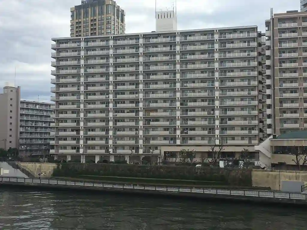 プラザ勝どきB棟 外観