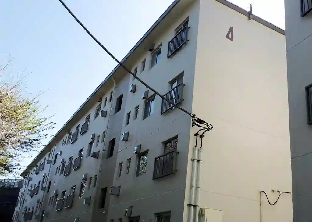 長津田団地4号棟 外観
