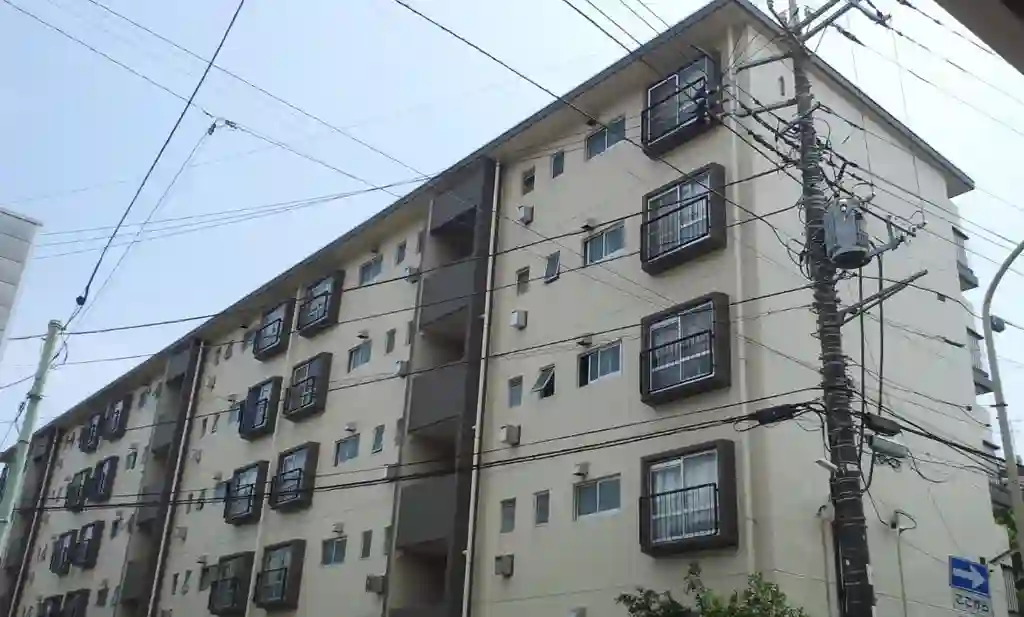 川崎生田住宅1号棟 外観