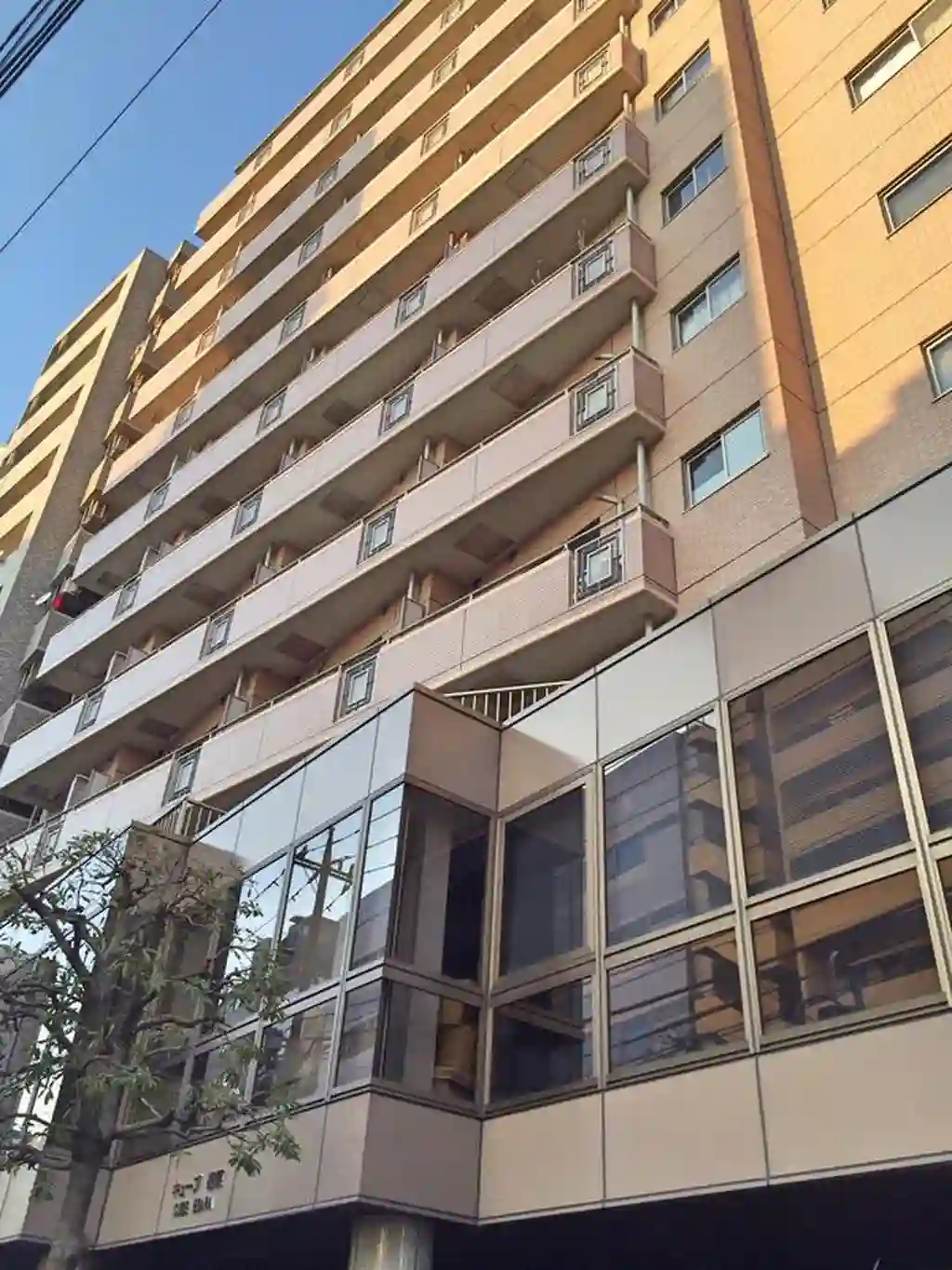 キューブ荏原 外観