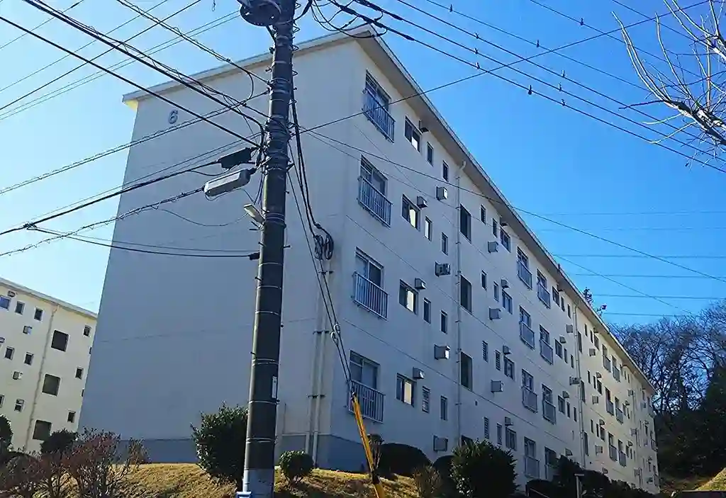 南長津田団地6号棟 外観