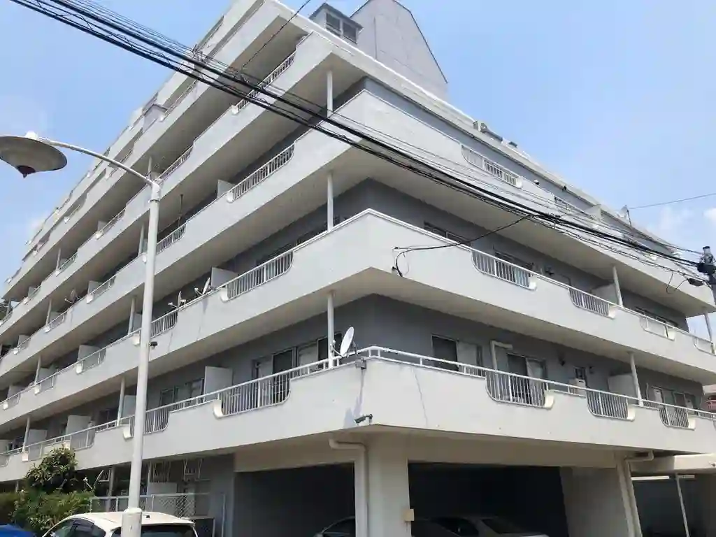上町台ハイツ 外観