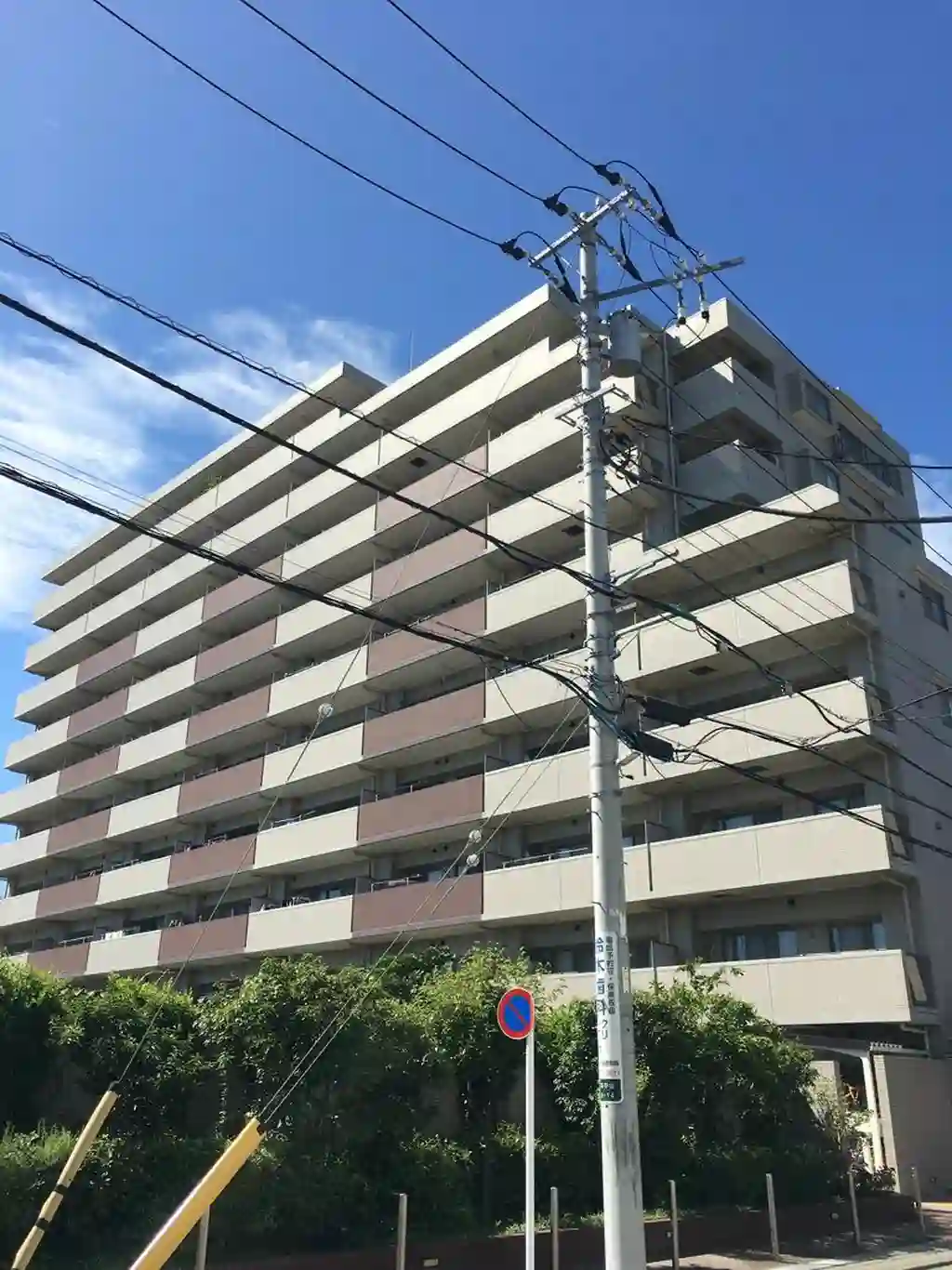 ライオンズマンション原木中山駅前 外観