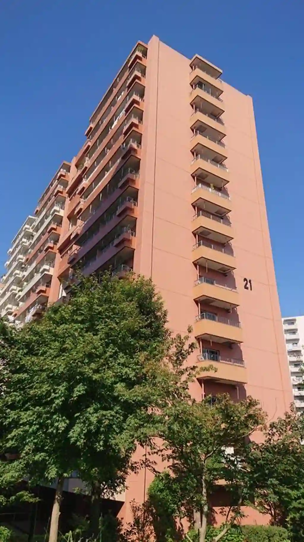 若葉台団地2-21号棟 外観