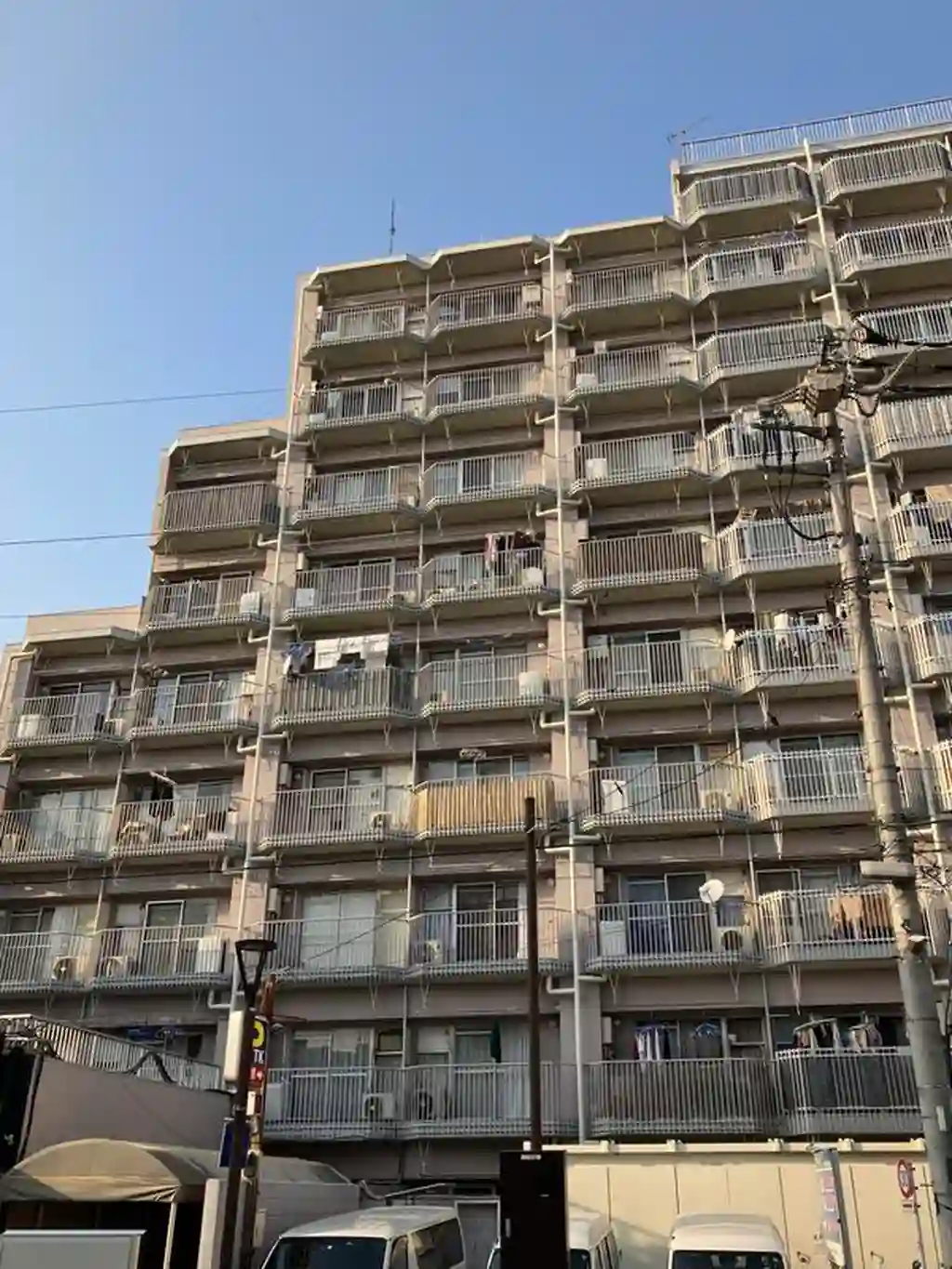 メトロ中野新橋マンションA館 外観