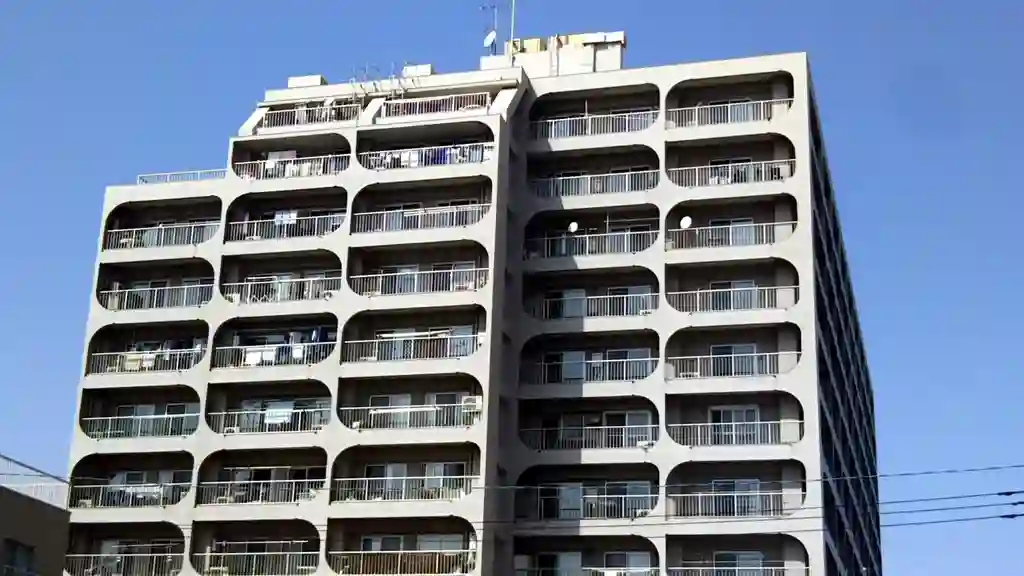 日商岩井国立マンション 外観