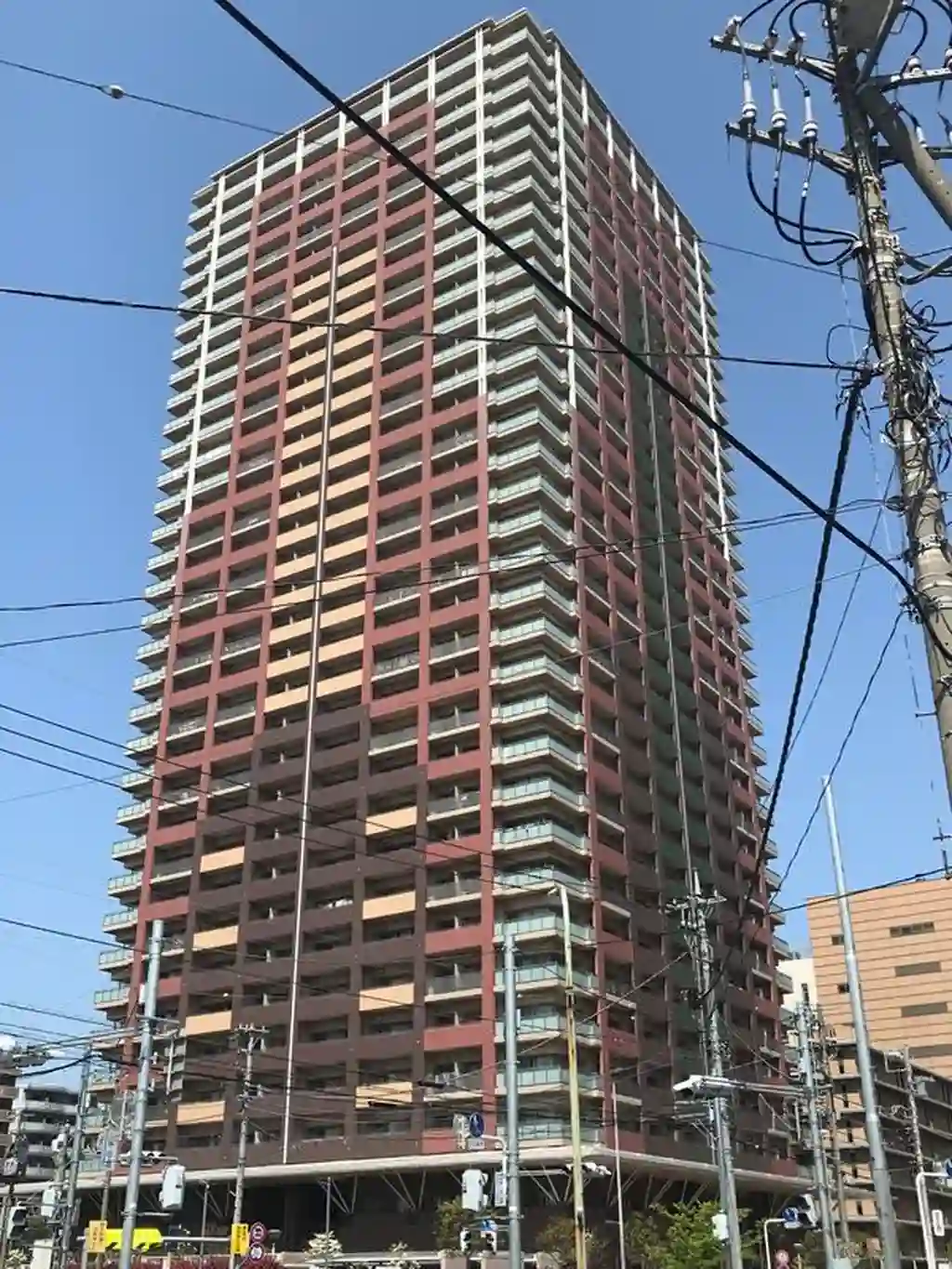 キュポラD棟オーベルタワー川口コラージュ 外観