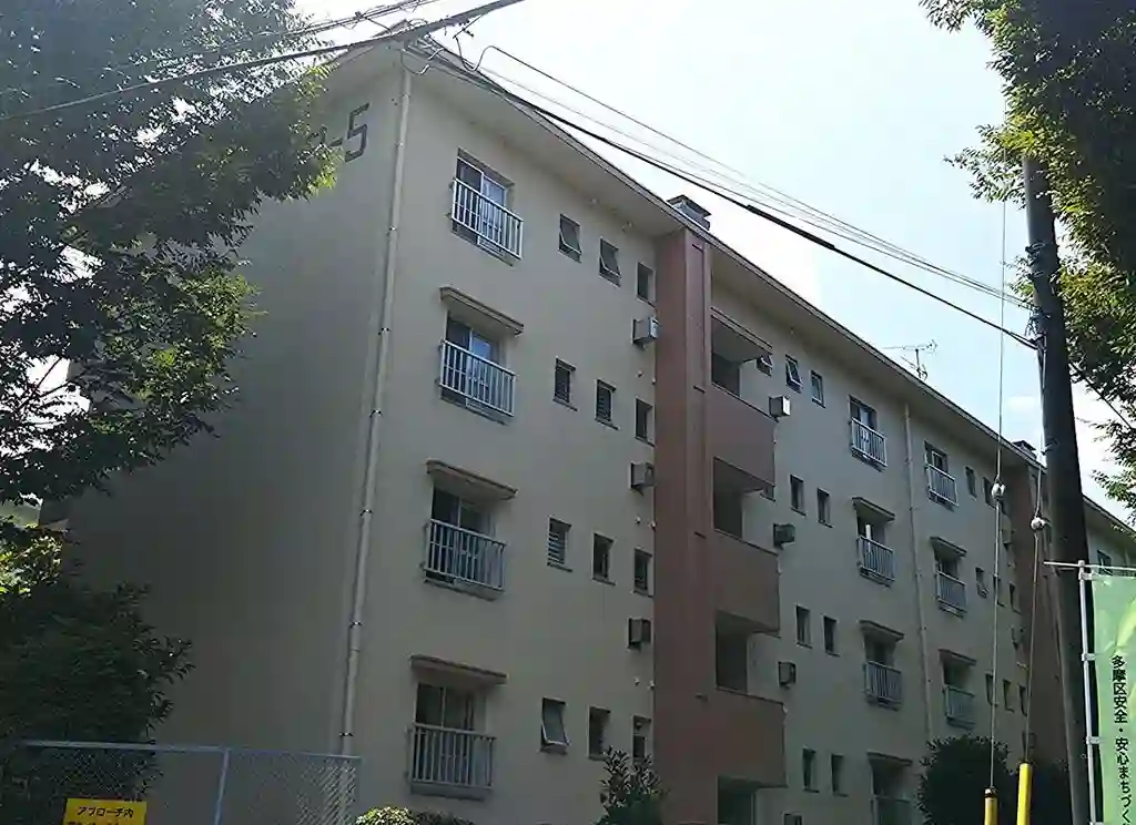 西三田団地3-5号棟 外観