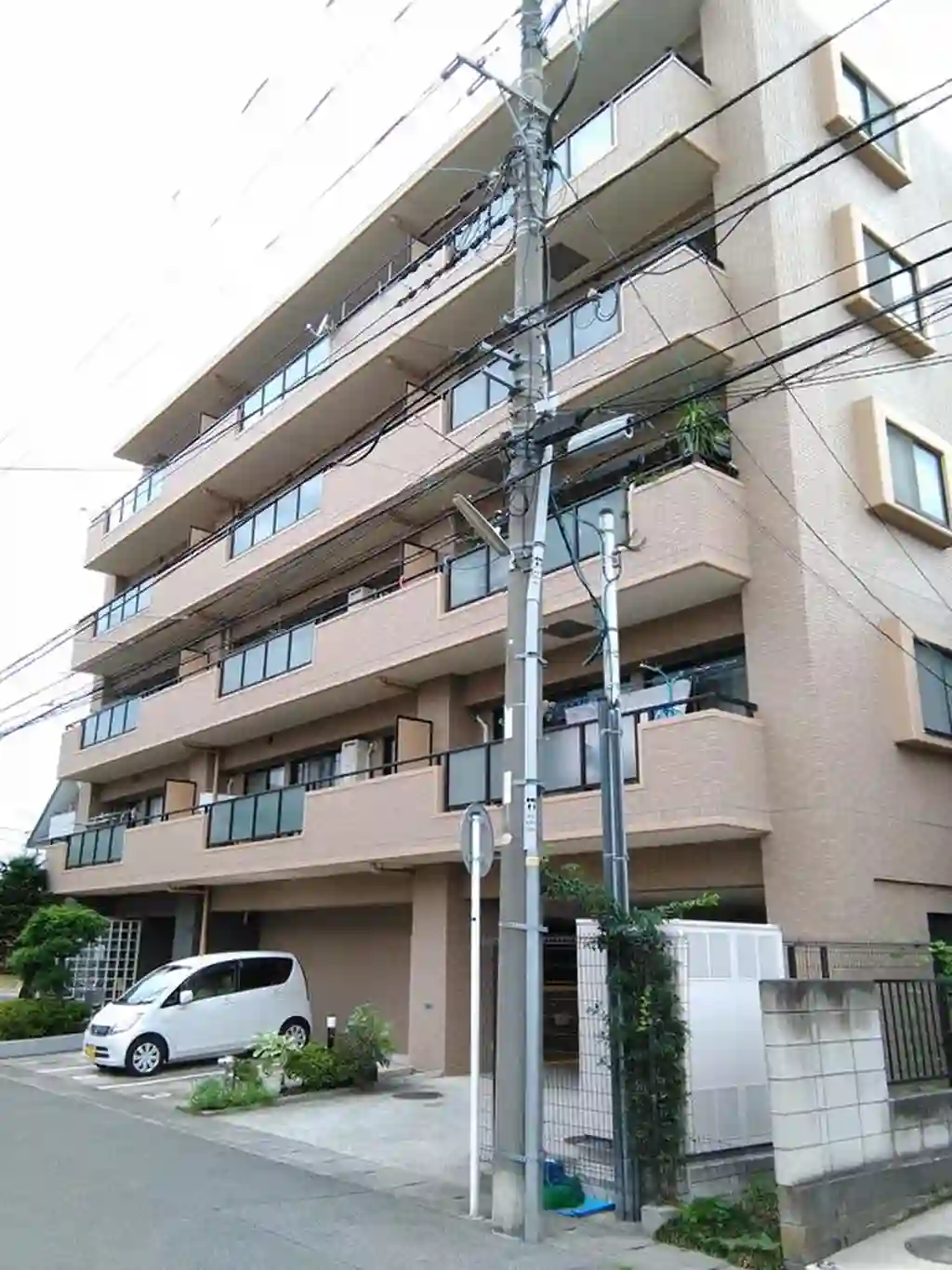 セザール中野島 外観