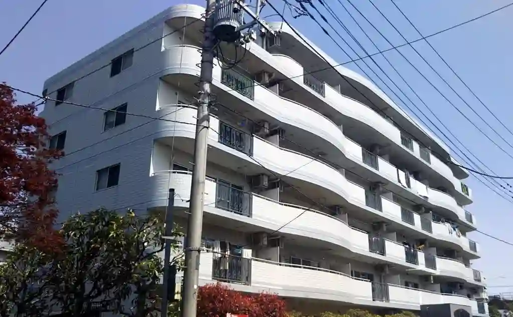グリーンパレス国立 外観