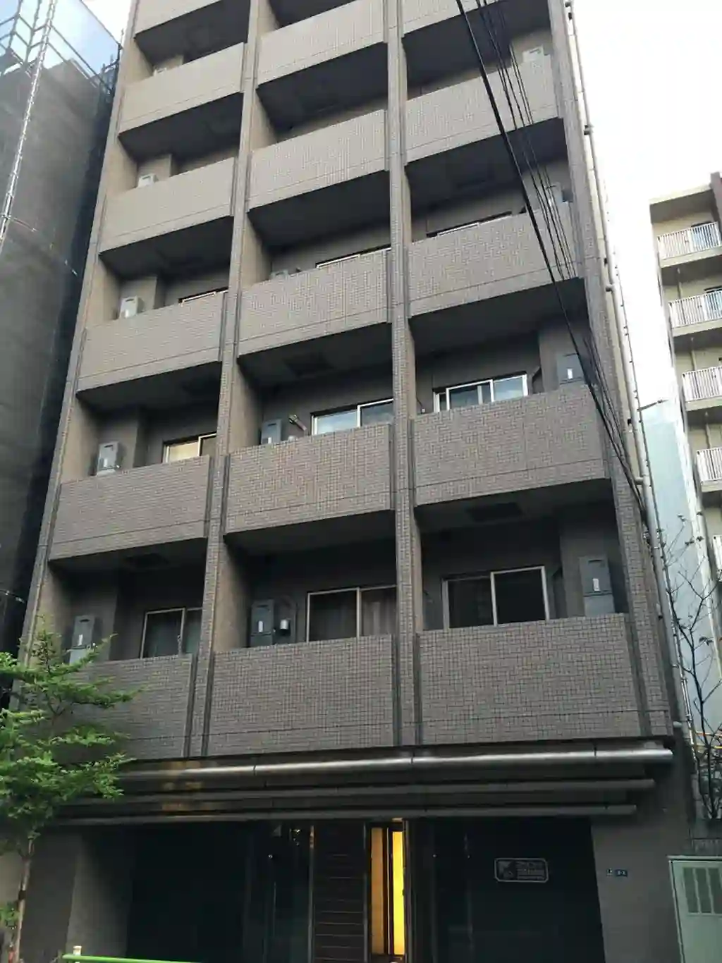 スカイコート三田慶大前壱番館 外観