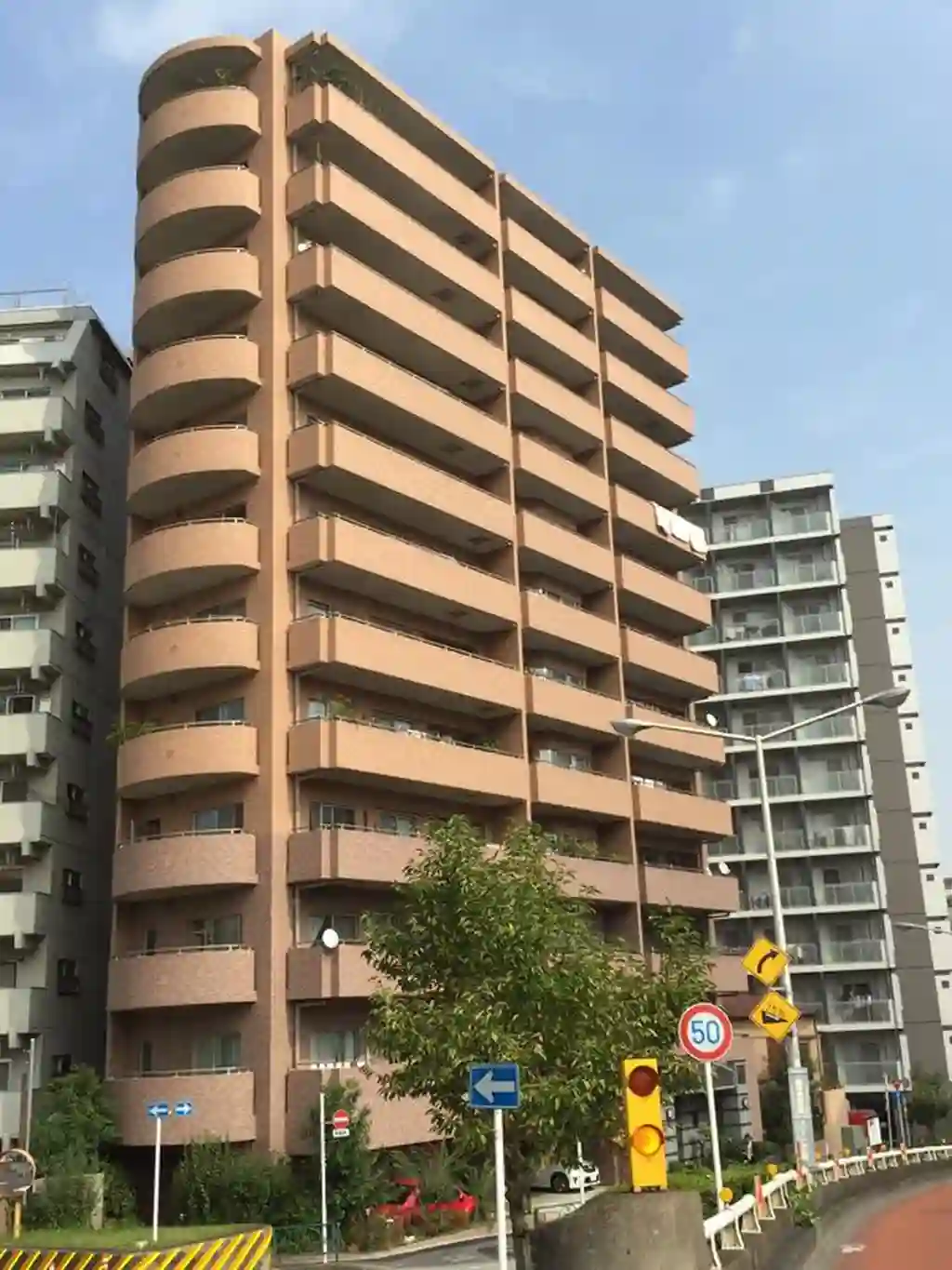 ドルフ新大橋リバーサイド 外観