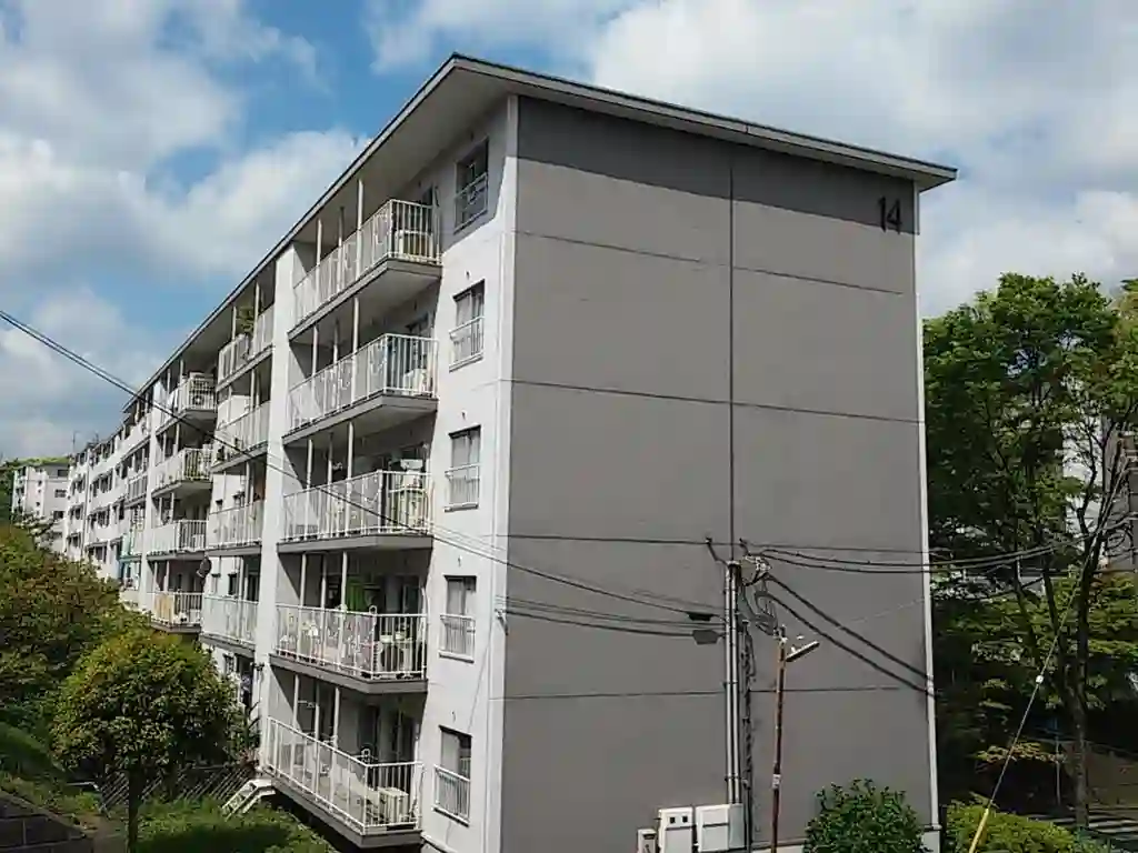 宮前平グリーンハイツ14号棟 外観