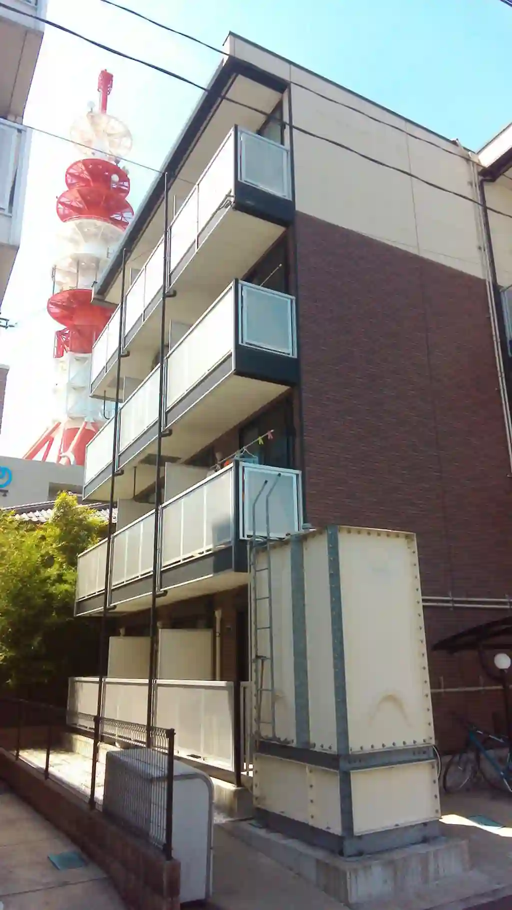 レオパレスグリーンフラットF 外観