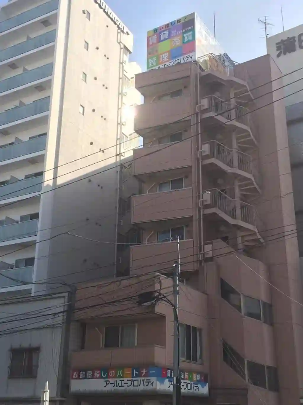 アールエーハイツ東蒲田 外観