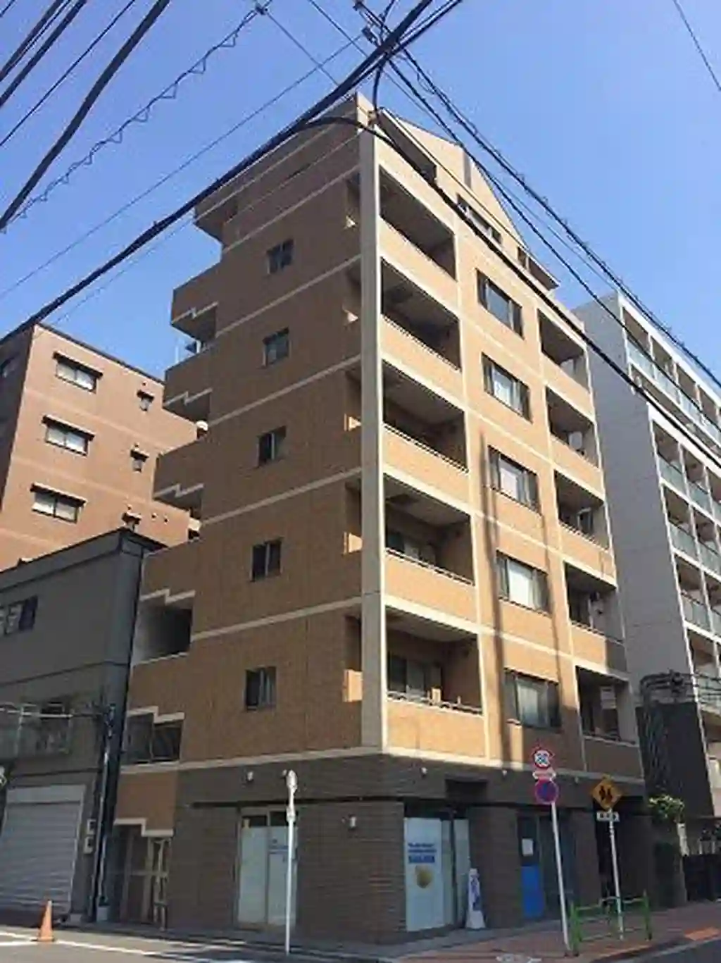 リバーシア佃 外観