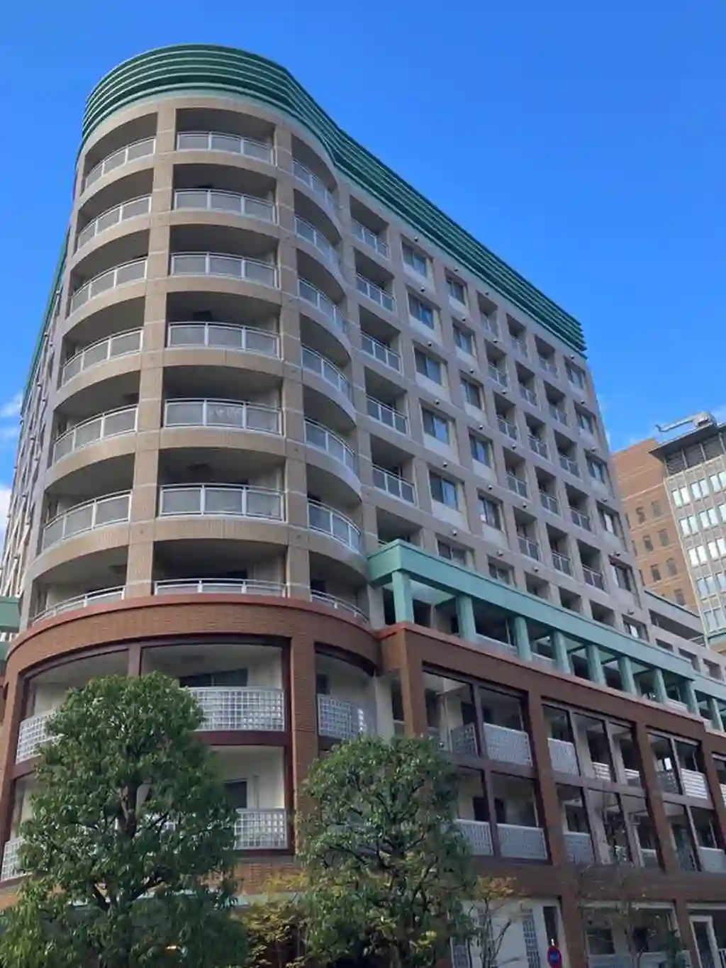 UR都市機構オーバルコート大崎ビュープラザ 外観